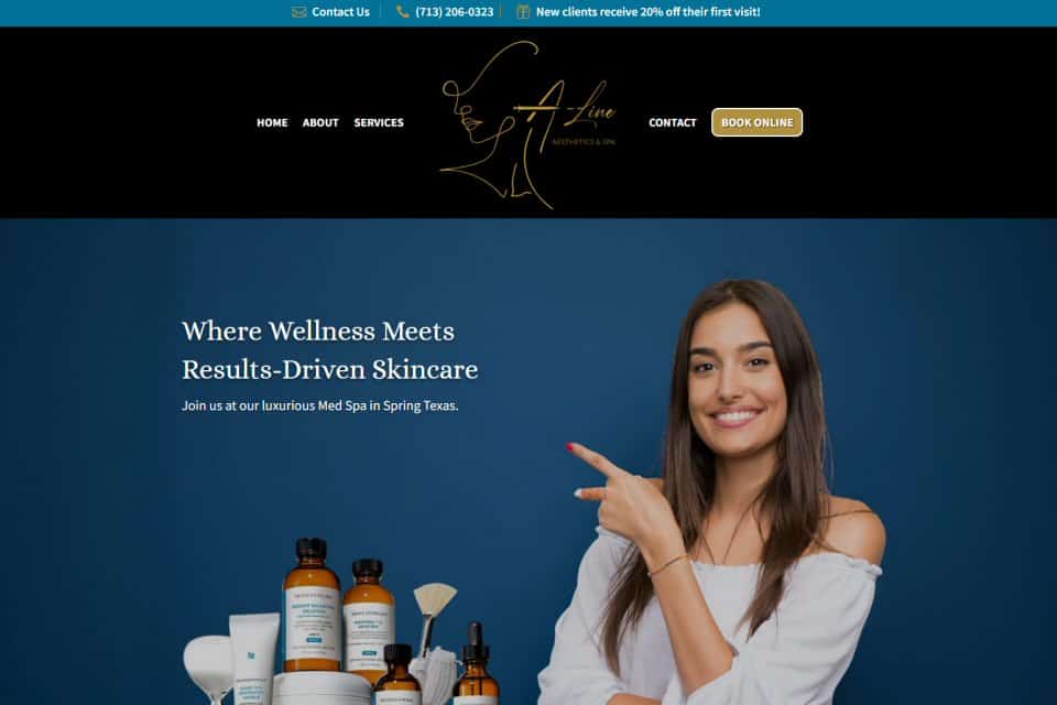 A-Line Aesthetics & Spa, Spring, TX by Alford Benefits